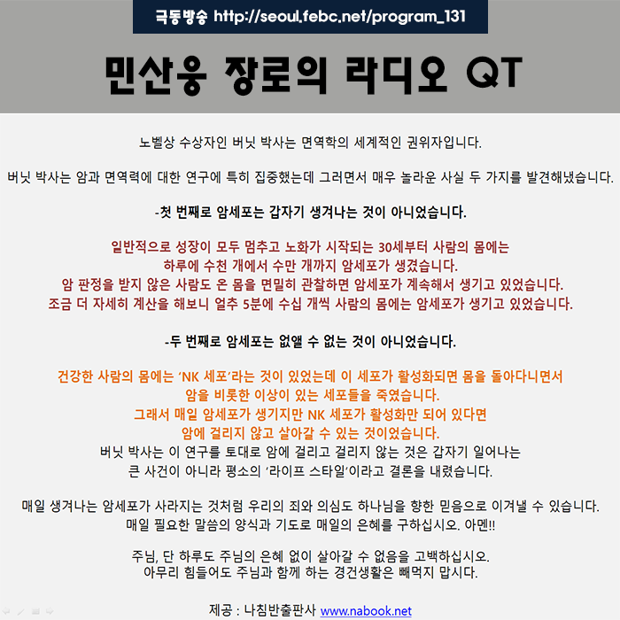 큐티 복음카드 큐티 복음카드