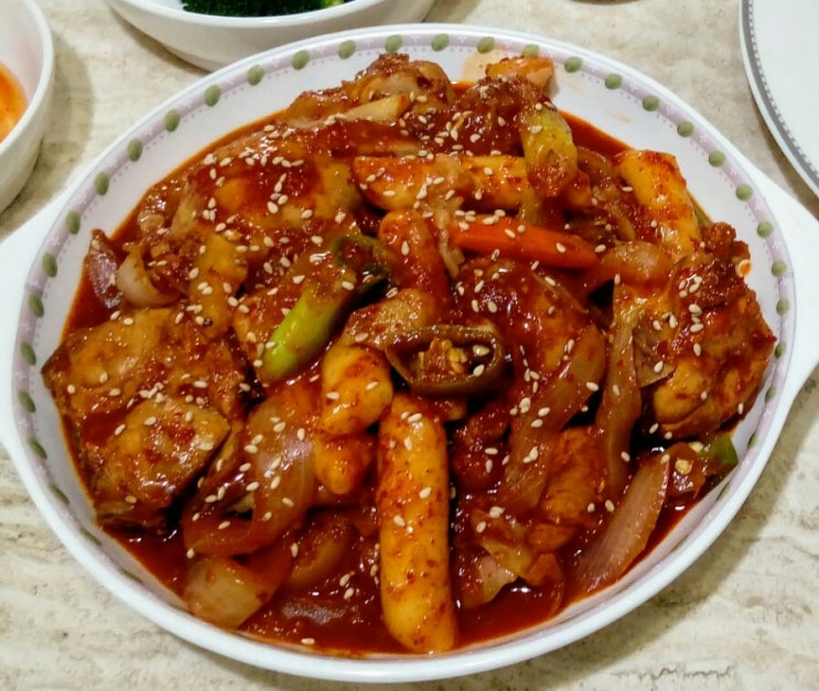  닭볶음탕(닭갈비같은)만드는법