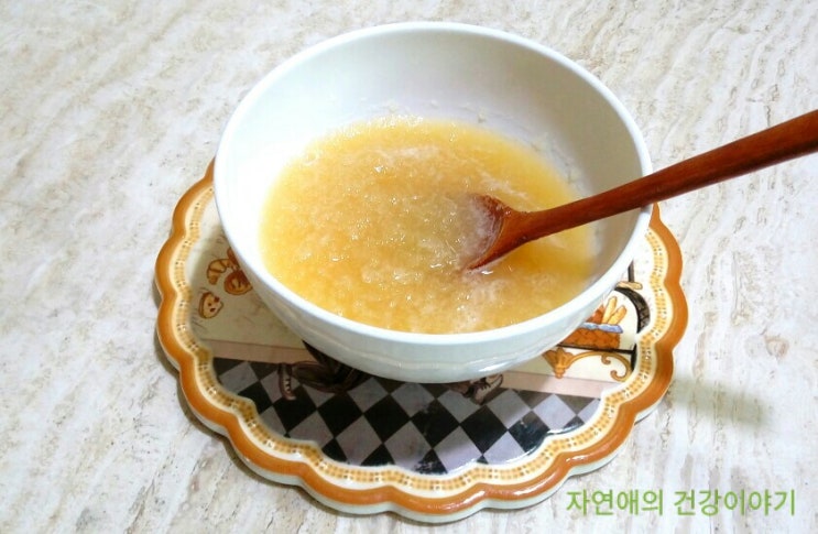 기침가래에 좋은 무조청 만들기