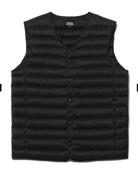  무신사 스탠다드 브이넥 라이트 다운 베스트  MUSINSA STANDARD V-NECK NECK LIGHT DOWN VEST MHVE5001 후기