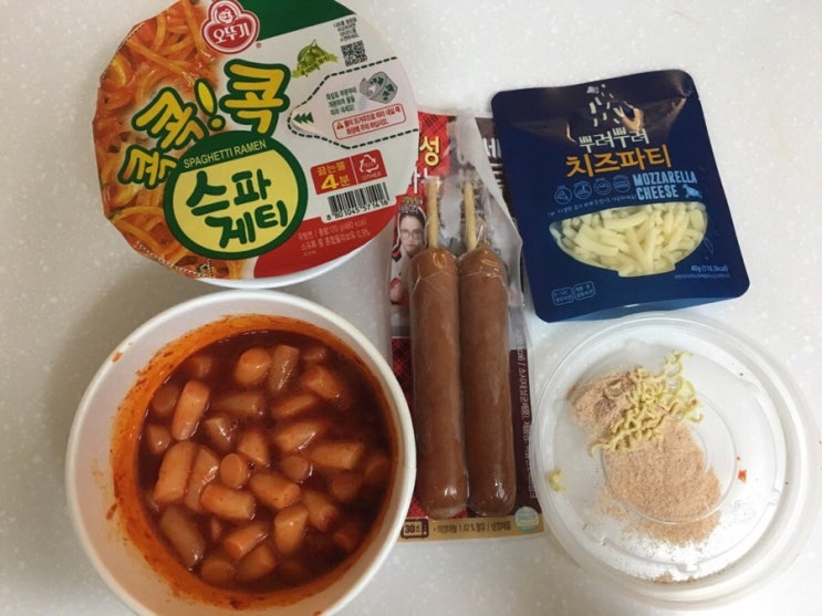  마크정식 레시피 /편의점 별미/편의점 야식/편의점레시피