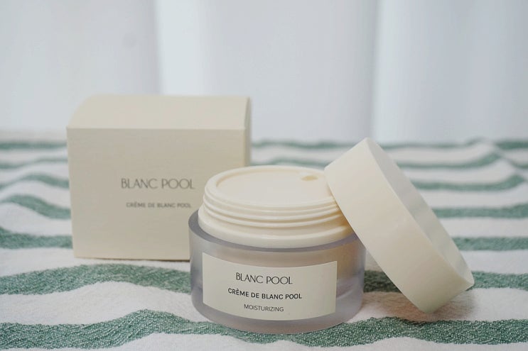  보습크림추천 - CREME DE BLANC POOL 크렘 드 블랑풀 시어버터크림으로 하루종일 촉촉하게