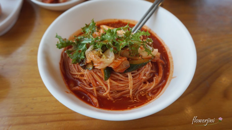 동상이몽 한고은 국수집 비빔국수 안양점 존맛짱맛b