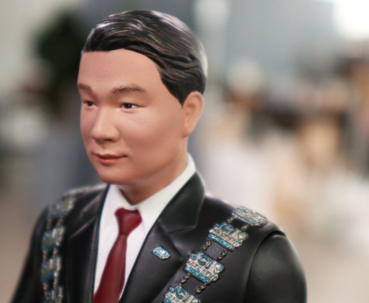  [ 피규어 제작 ] 재직기념패 3D 피규어 제작
