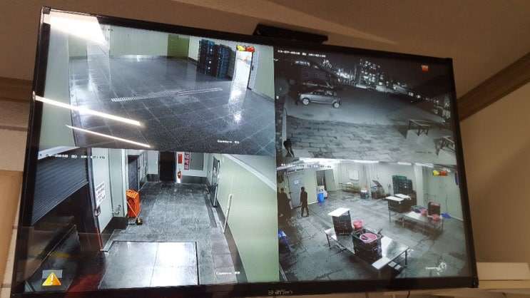  익산 4체널 cctv 210만 오키복합기 사무용컴퓨터 납품 황등 오성푸드