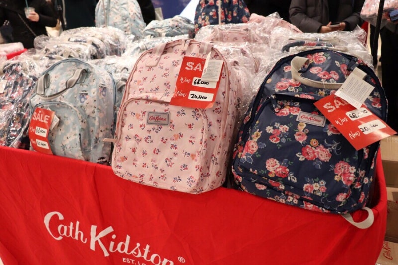 [Cath Kidston 팝업스토어] 캐스키드슨 백팩이14,400원? 최대 60% 할인된 가격에 캐쓰키드슨을 만나....