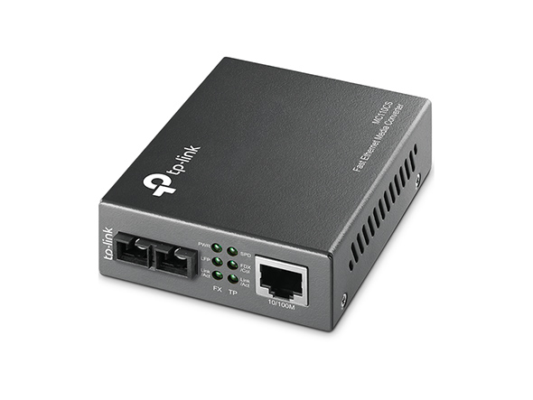  TPLINK 티피링크 10/100Mbps 싱글 모드 미디어 컨버터 MC110CS, 광컨버터, RJ-45 to Otpical