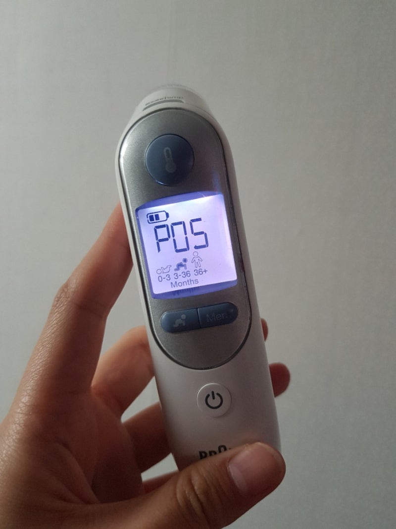 브라운체온계 POS 에러코드 뜰땐-?!! 브라운체온계 A/S