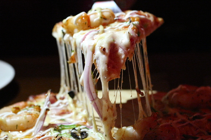  삼각지 용산전쟁기념관 피자누보5 PIZZA NOVEAU5 압구정 로데오 피자 생겼어요 : 압구정 피자맛집 피자누보5 갈릭쉬림프 피자 추천 one person pizza