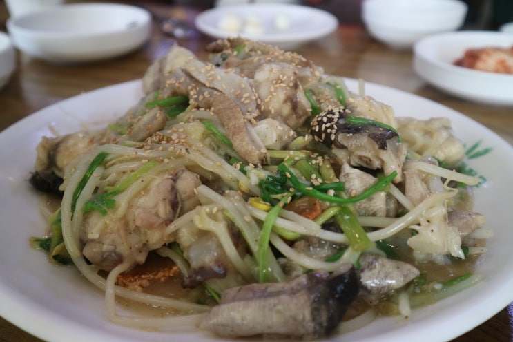 평촌동 연평도꽃게아구찜 아구수육과 볶음밥 세상최고!