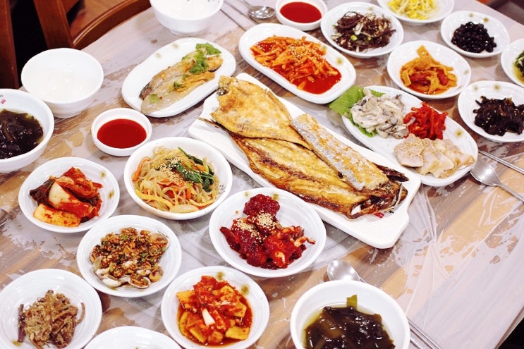 삼천포 맛집 싱싱한 생선구이 가마솥밥 정식