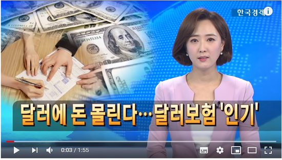 달러에 돈 몰린다...달러보험 '인기' - 한국경제TV