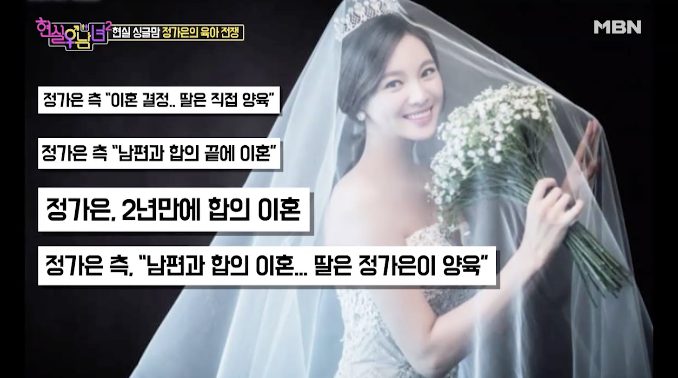  정가은, 이혼 후 싱글맘 고충 털어놓은 사연 다시 화제