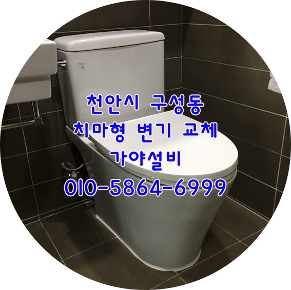  천안 동남구 구성동 신성미소지움아파트변기교체 치마형변기교체 아파트변기교체시공 천안변기 아산변기