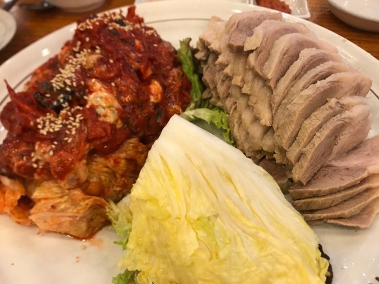  부천숨은 맛집 <대상각시보쌈>부천본점 후기!! 겨울엔 역시 굴보쌈...