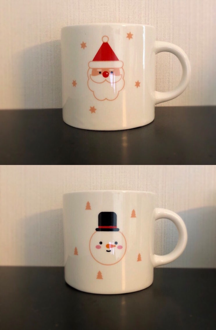[다이소] 크리스마스 분위기 뿜뿜 머그컵 + 다이소 포인트 사용법