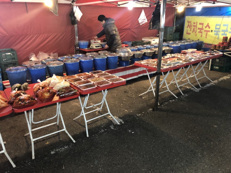 선유도 한신아파트 알뜰시장(수요일)