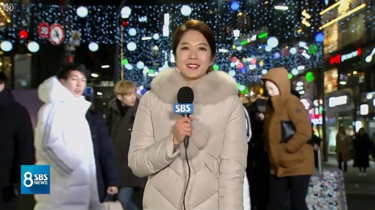 [기상캐스터 패션 / 오늘날씨 정보] 이여진 기상캐스터 구스다운 패딩!