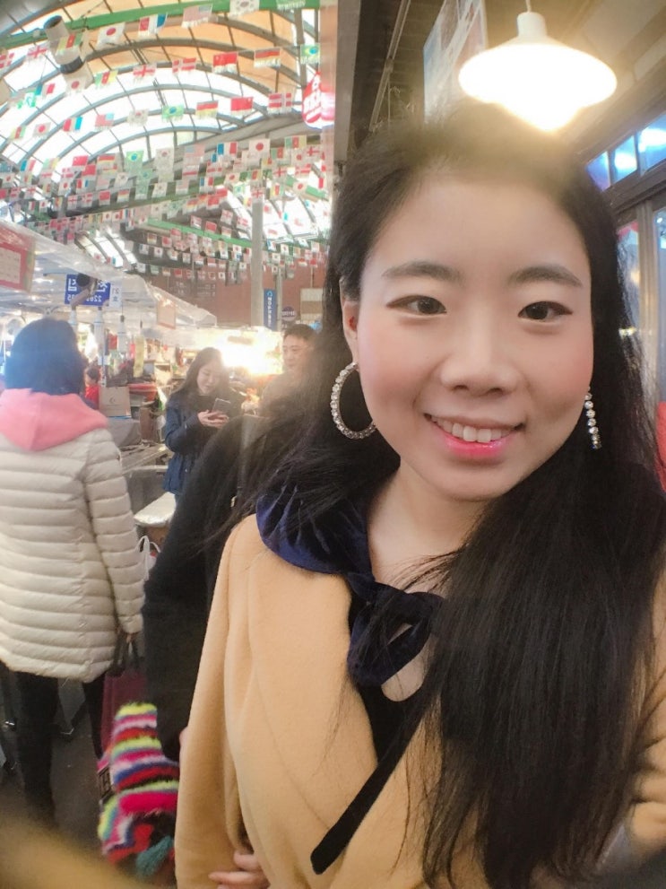  일요일 광장시장 나들이 / 형제육회 , 순희네육회빈대떡 , 전주집 