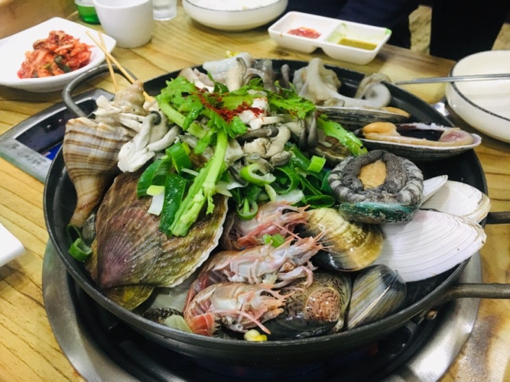  당진 해물탕 부자해물탕 국물 죽여줘요!