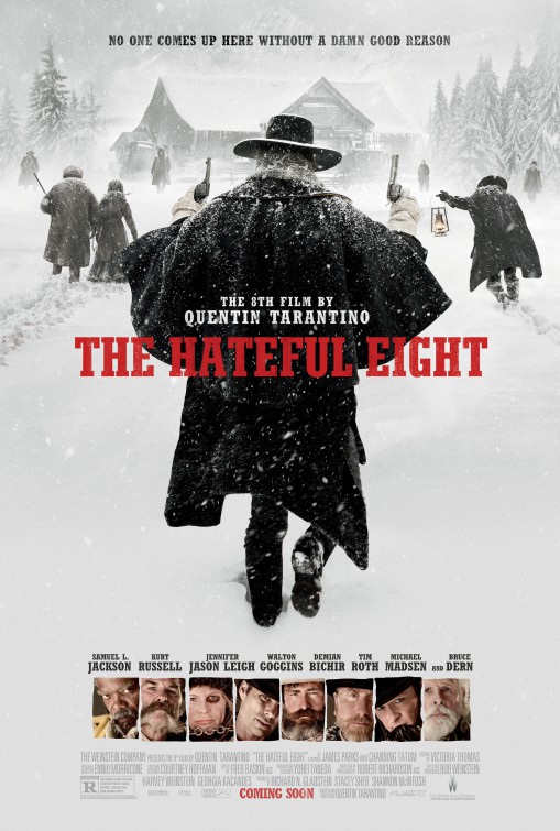 헤이트풀 8(The Hateful Eight)-잔혹 서부 추리물 "연극"과도 같은 쿠엔틴 타란티노의 8번째 영화.