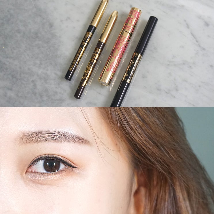  아이브로우 추천, 페어리드롭스 아이라이너&마스카라로 또렷하게-