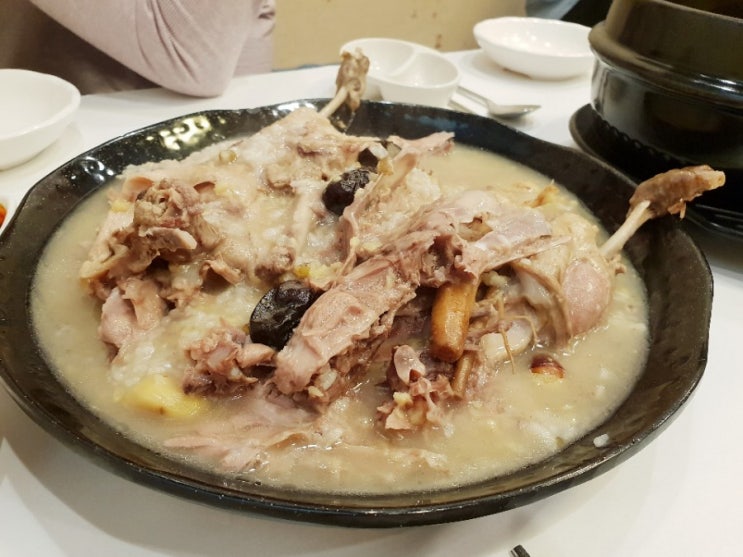  삼막사 백숙맛집 이산 찰누룽지닭백숙 가족모임 했어요.