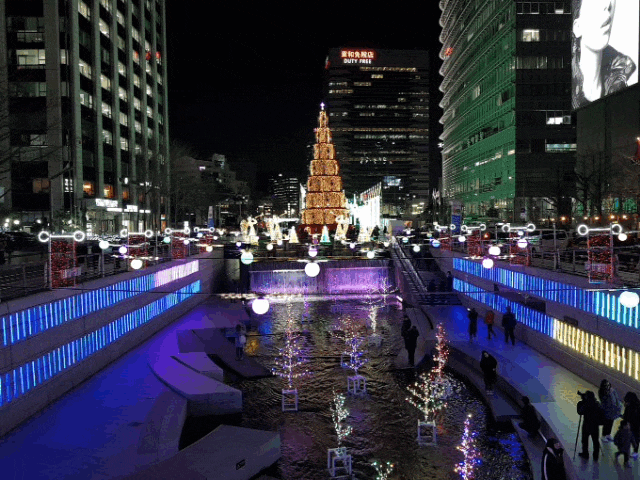 서울 크리스마스 페스티벌, 청계천 크리스마스 축제