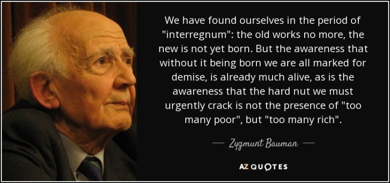 바우만의 인터레그넘(interregnum) 개념과 문명의 위기 : 네이버 블로그