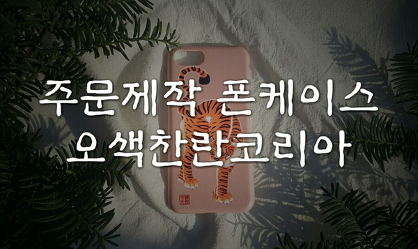  주문제작 스마트폰 케이스 - 오색찬란코리아