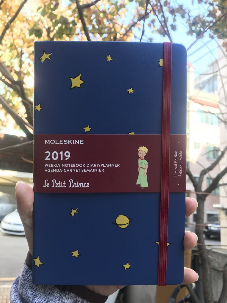  2019몰스킨 어린 왕자 위클리 다이어리 아마존에서 직구했어요