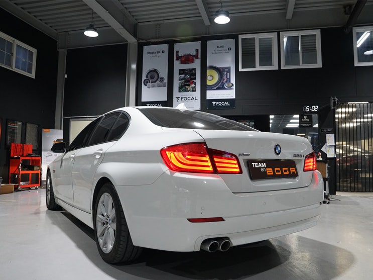  BMW 528i , 카오디오를 확 바꾸는 BOGA P1 장착!