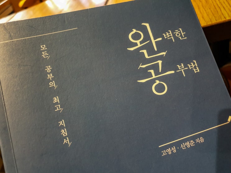  완벽한 공부법 - 모든 공부의 최고 지침서