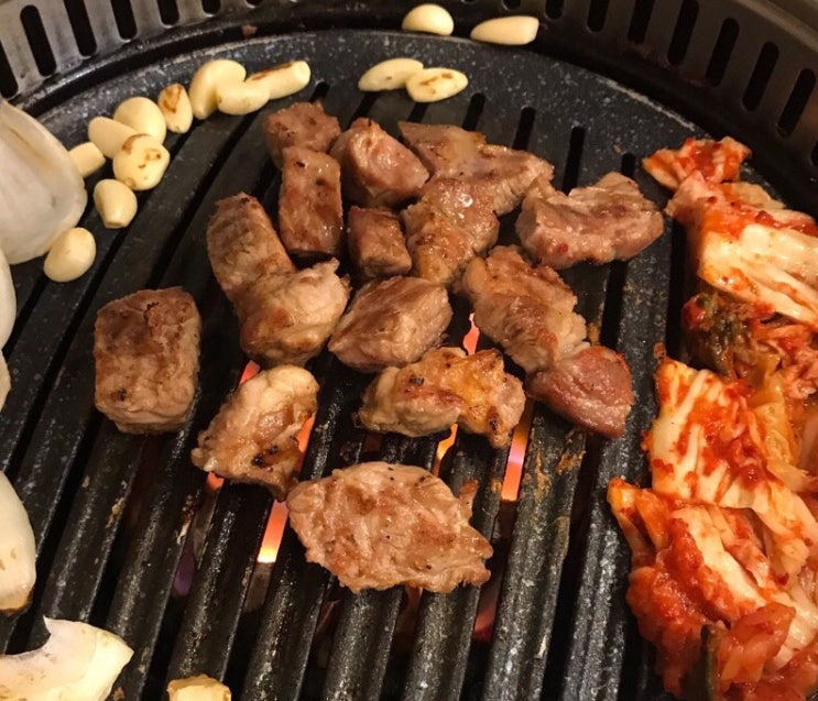  [강동구 길동 목살&오겹살맛집 마포소금구이] 돼지껍데기엔 소주가 쫀뜩궁합