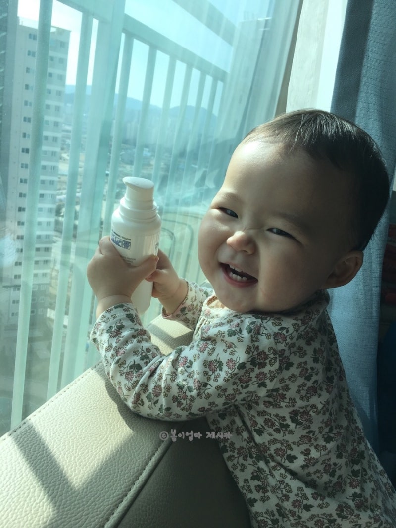 돌 이후 많이 좋아진 아기 얼굴 피부 (아토피/침구/피부염/보습제 리뷰) 8
