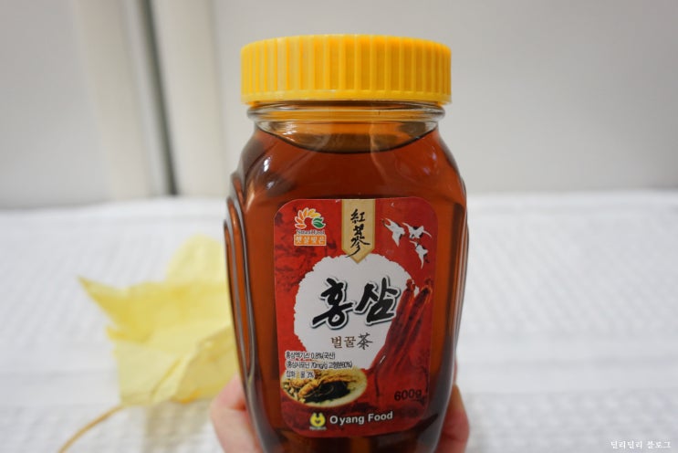  홍삼 「벌꿀차」 오양식품