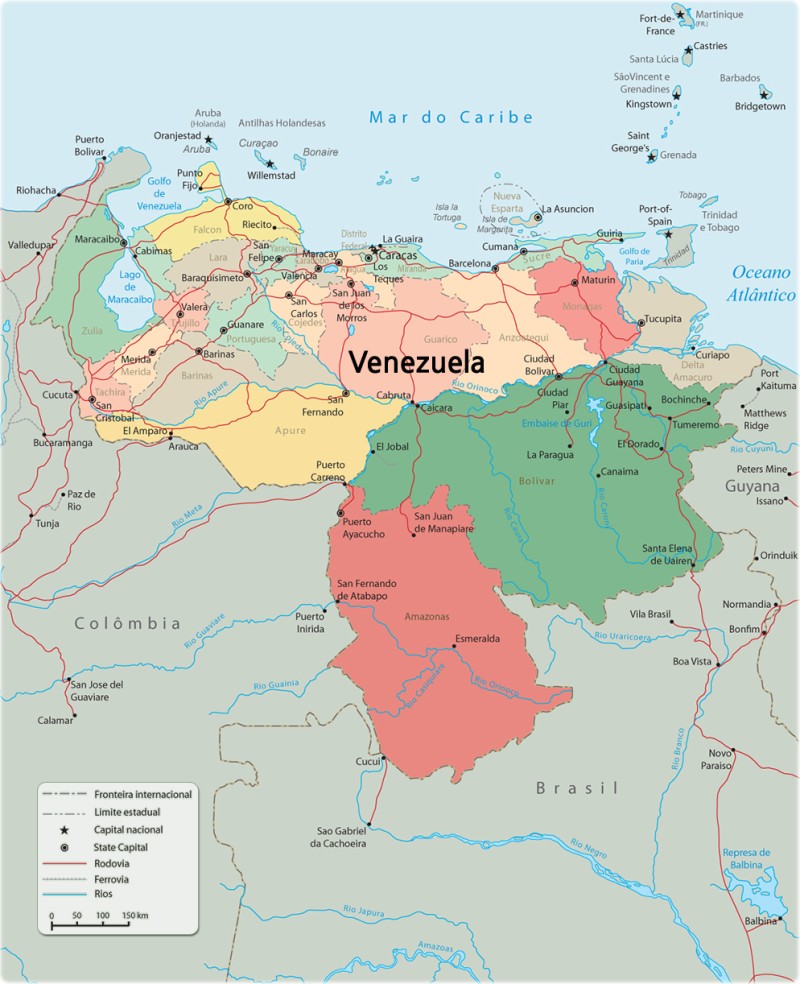 베네수엘라여행] 베네수엘라지도/베네수엘라카라카스지도 Venezuela Caracas : 네이버 블로그