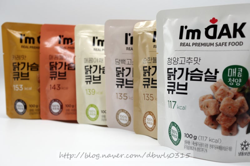 한 입에 쏙! 간편하게 먹는 아임닭 닭가슴살 큐브