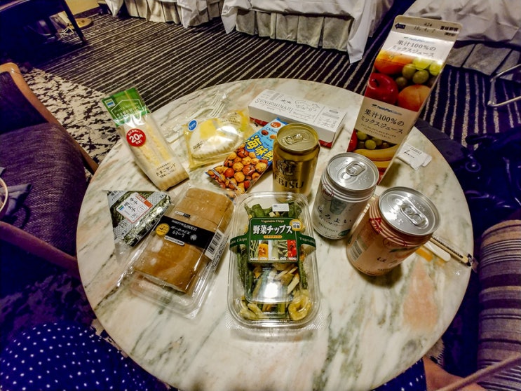  오사카여행, 편의점 간식, 동결건조야채칩