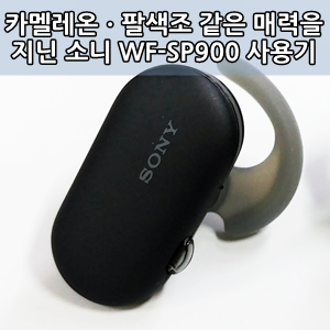 소니 완전방수 WF-SP900 코드리스 이어폰 사용후기 -  Sony WaterProof Cordless Earphone wf-sp900 Review