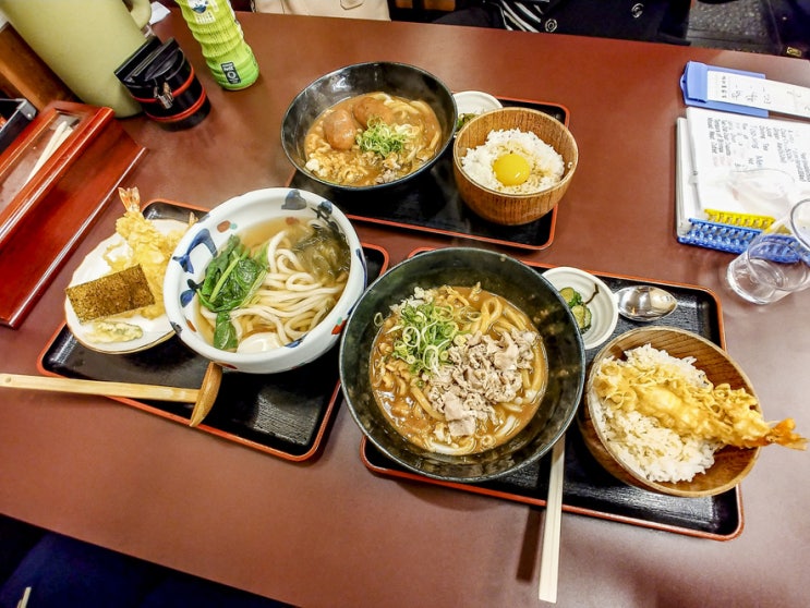  오사카 맛집, 카레우동이 맛있는 도쿠마사