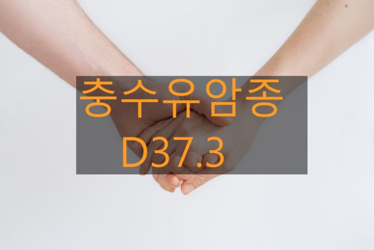 충수유암종(D37.3)의 진단적정성과 암보험!