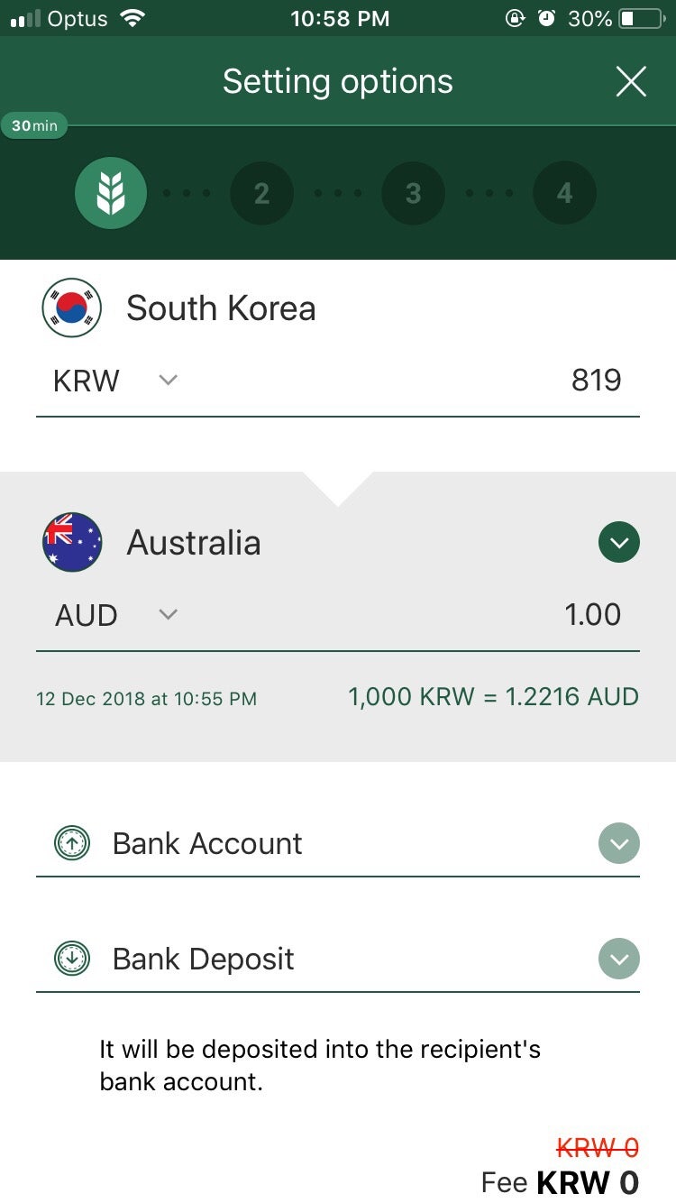 워홀호주+14]호주송금안전어플/WireBarley송금순서/수수료무료이벤트 : 네이버 블로그