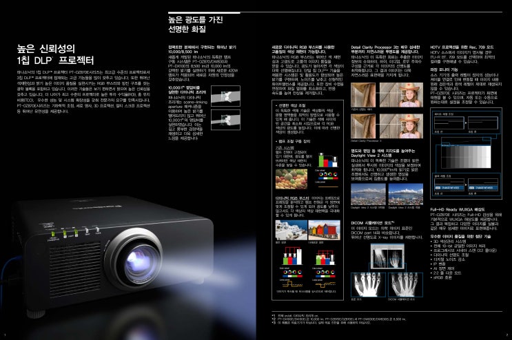  파나소닉 빔프로젝터 (PT-DX100EW) 10000안시