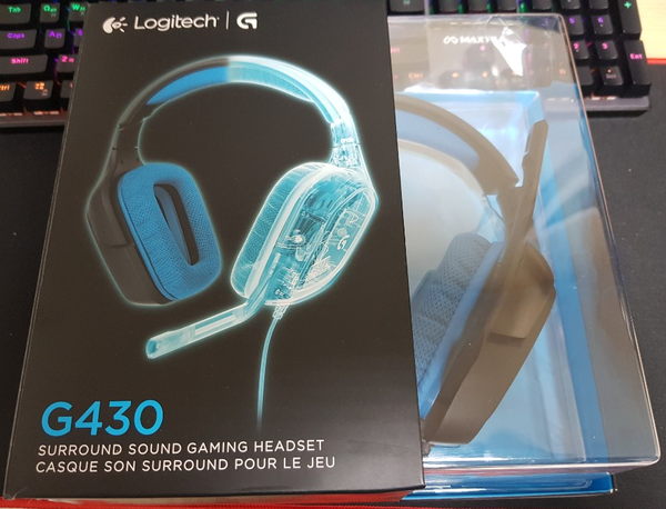 7.1 채널 게이밍 헤드셋 로지텍 G430 7.1 채널 게이밍 헤드셋 로지텍 G430
