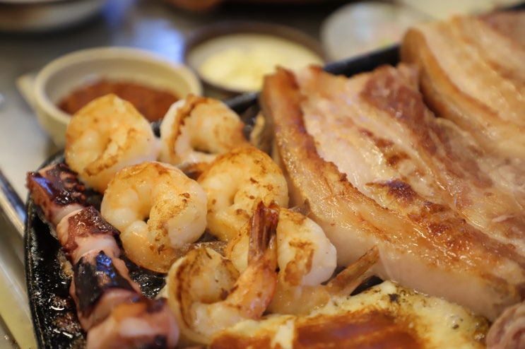  제주 동문재래시장 맛집 흑돼지 끝내줘!
