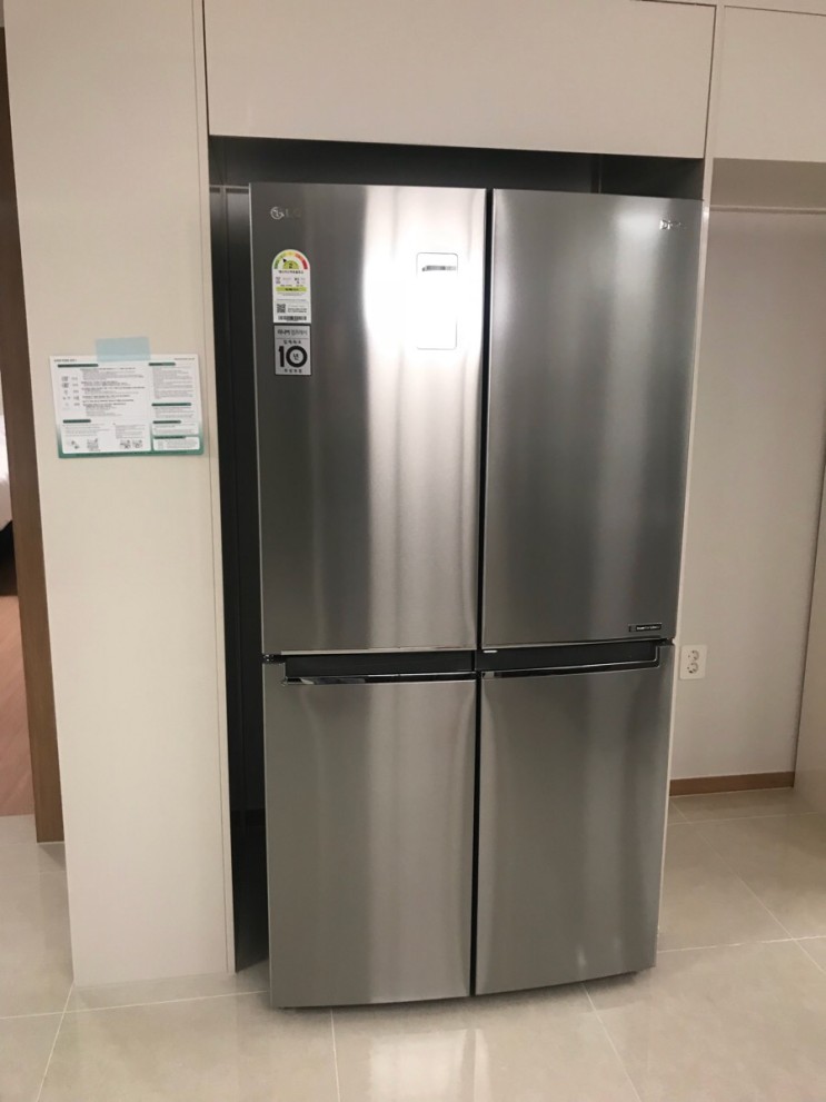 [1ife] 기본에 충실한 냉장고, LG전자 디오스 4도어 냉장고 F871SS32 후기