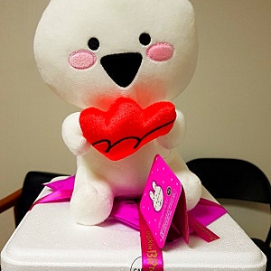 배스킨라빈스 오버액션토끼 시크릿오버액션인형 get♥