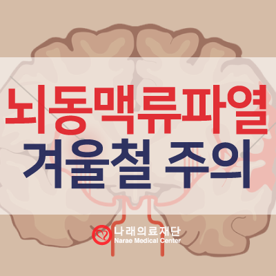  뇌동맥류 파열 겨울철 위험! 뇌출혈과 차이점