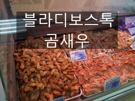  블라디보스톡 곰새우 중국시장 vs 해양공원